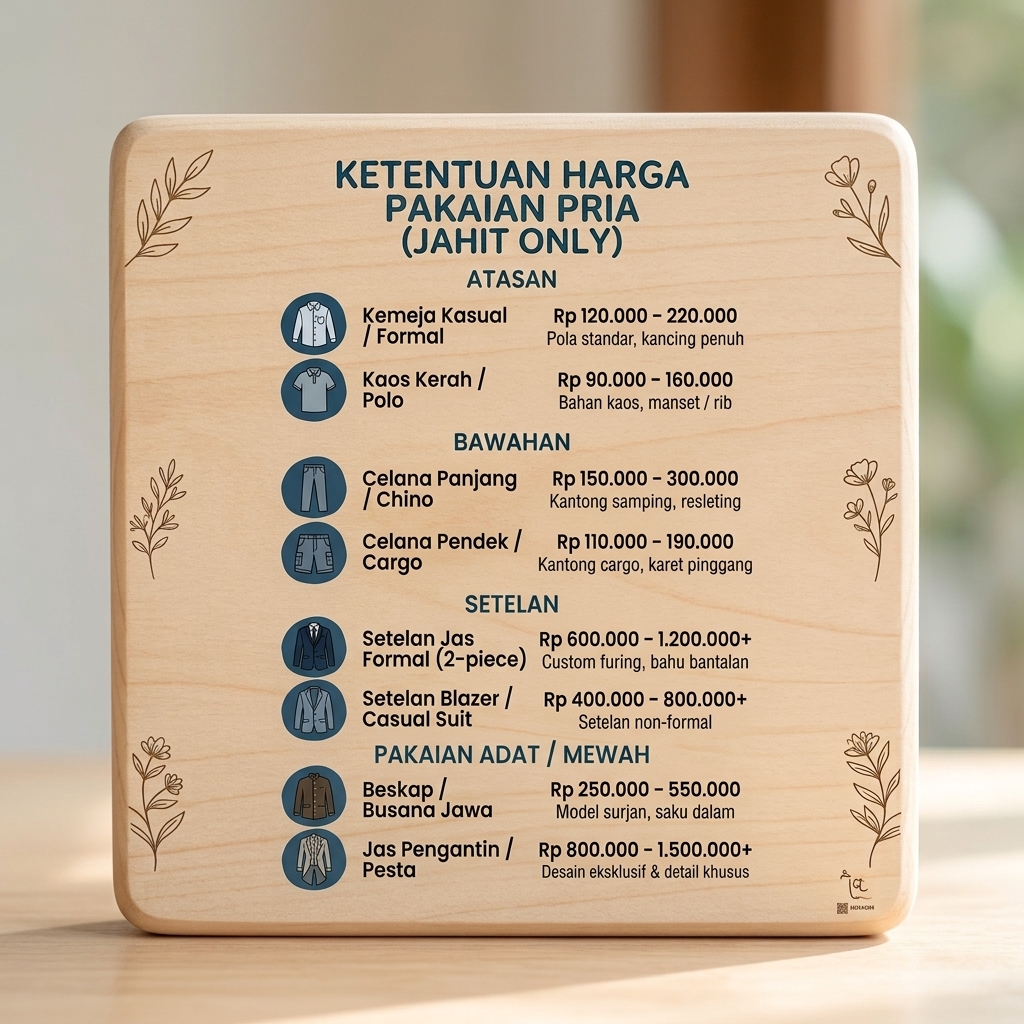 Pakaian Wanita Jahit Only